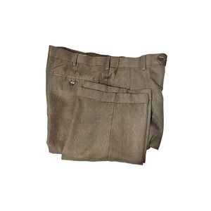 Men’s Dress Pants Gray 34x34 Perry Ellis Grey Cuff Pleated